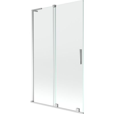 Mexen Velar L parawan nawannowy 2-skrzydłowy rozsuwany 110 x 150 cm, transparent, chrom - 896-110-003-01-01 Mexen Velar L parawan nawannowy 2-skrzydłowy rozsuwany 110 x 150 cm, transparent, chrom - 896-110-003-01-01