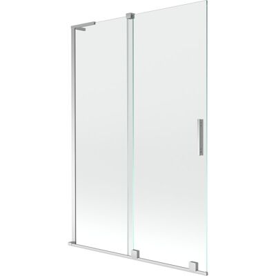 Mexen Velar L parawan nawannowy 2-skrzydłowy rozsuwany 120 x 150 cm, transparent, chrom - 896-120-003-01-01 Mexen Velar L parawan nawannowy 2-skrzydłowy rozsuwany 120 x 150 cm, transparent, chrom - 896-120-003-01-01