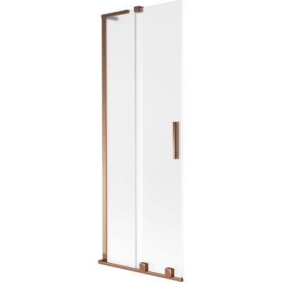 Mexen Velar L parawan nawannowy 2-skrzydłowy rozsuwany 70 x 150 cm, szron, różowe złoto - 896-070-003-31-60 Mexen Velar L parawan nawannowy 2-skrzydłowy rozsuwany 70 x 150 cm, szron, różowe złoto - 896-070-003-31-60