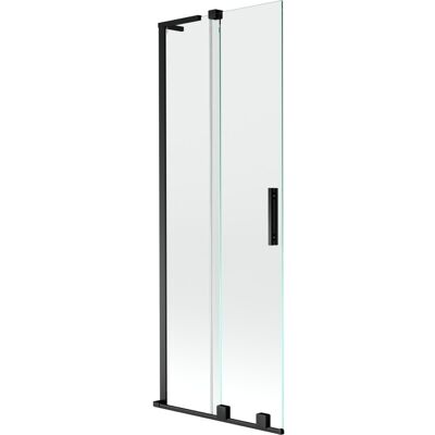 Mexen Velar L parawan nawannowy 2-skrzydłowy rozsuwany 70 x 150 cm, transparent, czarny - 896-070-003-01-70 Mexen Velar L parawan nawannowy 2-skrzydłowy rozsuwany 70 x 150 cm, transparent, czarny - 896-070-003-01-70