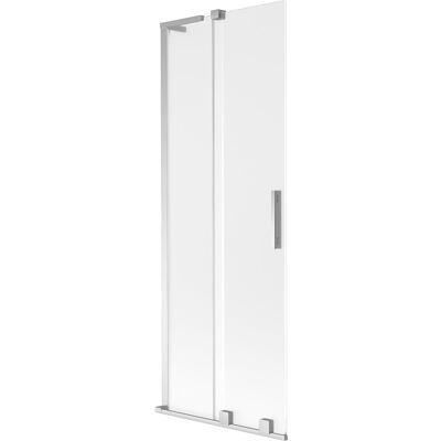 Mexen Velar L parawan nawannowy 2-skrzydłowy rozsuwany 75 x 150 cm, szron, chrom - 896-075-003-31-01 Mexen Velar L parawan nawannowy 2-skrzydłowy rozsuwany 75 x 150 cm, szron, chrom - 896-075-003-31-01