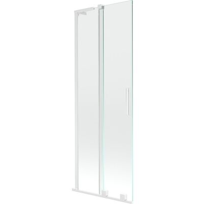 Mexen Velar L parawan nawannowy 2-skrzydłowy rozsuwany 75 x 150 cm, transparent, biały - 896-075-003-01-20 Mexen Velar L parawan nawannowy 2-skrzydłowy rozsuwany 75 x 150 cm, transparent, biały - 896-075-003-01-20