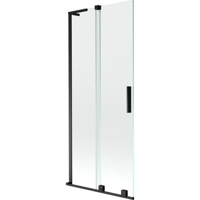 Mexen Velar L parawan nawannowy 2-skrzydłowy rozsuwany 85 x 150 cm, transparent, czarny - 896-085-003-01-70 Mexen Velar L parawan nawannowy 2-skrzydłowy rozsuwany 85 x 150 cm, transparent, czarny - 896-085-003-01-70