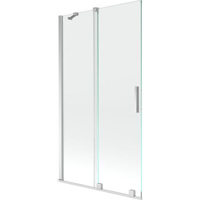 Mexen Velar parawan nawannowy 2-skrzydłowy przesuwny 100 x 150 cm, transparent, chrom Mexen Velar parawan nawannowy 2-skrzydłowy przesuwny 100 x 150 cm, transparent, chrom