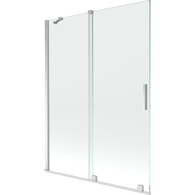 Mexen Velar parawan nawannowy 2-skrzydłowy przesuwny 130 x 150 cm, transparent, chrom Mexen Velar parawan nawannowy 2-skrzydłowy przesuwny 130 x 150 cm, transparent, chrom