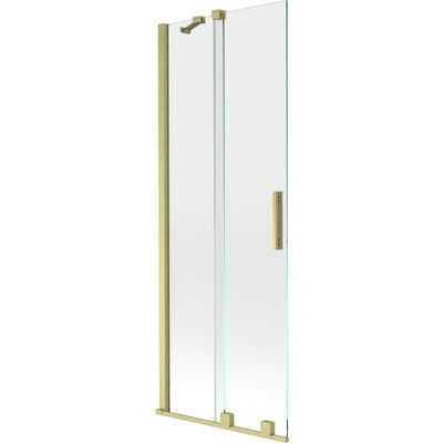 Mexen Velar parawan nawannowy 2-skrzydłowy przesuwny 75 x 150 cm, transparent, złoty szczotkowany Mexen Velar parawan nawannowy 2-skrzydłowy przesuwny 75 x 150 cm, transparent, złoty szczotkowany