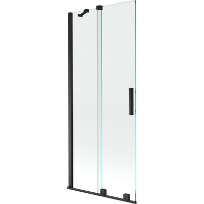 Mexen Velar parawan nawannowy 2-skrzydłowy przesuwny 85 x 150 cm, transparent, czarny Mexen Velar parawan nawannowy 2-skrzydłowy przesuwny 85 x 150 cm, transparent, czarny
