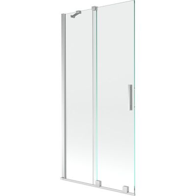 Mexen Velar parawan nawannowy 2-skrzydłowy przesuwny 95 x 150 cm, transparent, chrom Mexen Velar parawan nawannowy 2-skrzydłowy przesuwny 95 x 150 cm, transparent, chrom