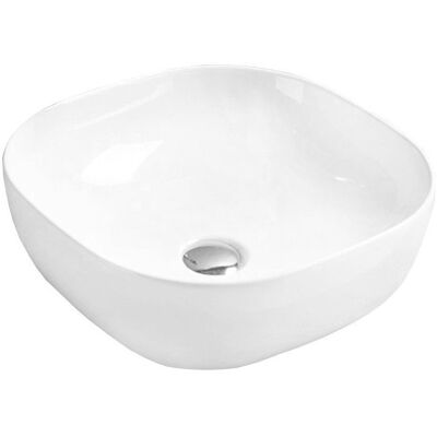 Mexen - 21074100 - 42x42 cm - Biały - Umywalka na blat Mexen - 21074100 - 42x42 cm - Biały - Umywalka na blat
