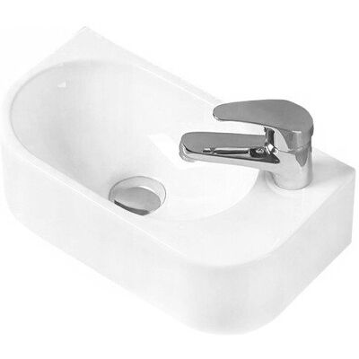 Mexen Viera 40x21 cm biała ceramiczna umywalka Mexen Viera 40x21 cm biała ceramiczna umywalka