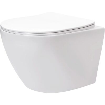 Misa Wc Podwieszana Rea Carlo Lux Rimless Z Funkcją Bidetu Misa Wc Podwieszana Rea Carlo Lux Rimless Z Funkcją Bidetu
