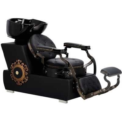 ENZO Myjnia Myjka Fryzjerska Barberska Black Jack Do Salonu Fryzjerskiego Barberskiego Ruchoma Misa Ceramiczna Armatura Bateria Słuchawka ENZO Myjnia Myjka Fryzjerska Barberska Black Jack Do Salonu Fryzjerskiego Barberskiego Ruchoma Misa Ceramiczna Armatura Bateria Słuchawka