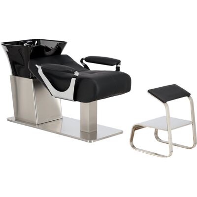 ENZO Myjnia Myjka Fryzjerska Barberska Leżąca Camila Do Salonu Fryzjerskiego Barberskiego Ruchoma Ceramiczna Misa Armatura Bateria Słuchawka ENZO Myjnia Myjka Fryzjerska Barberska Leżąca Camila Do Salonu Fryzjerskiego Barberskiego Ruchoma Ceramiczna Misa Armatura Bateria Słuchawka