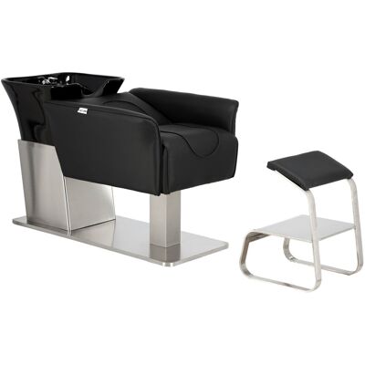 ENZO Myjnia Myjka Fryzjerska Barberska Leżąca Cleo Do Salonu Fryzjerskiego Barberskiego Ruchoma Ceramiczna Misa Armatura Bateria Słuchawka ENZO Myjnia Myjka Fryzjerska Barberska Leżąca Cleo Do Salonu Fryzjerskiego Barberskiego Ruchoma Ceramiczna Misa Armatura Bateria Słuchawka