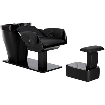 ENZO Myjnia Myjka Fryzjerska Barberska Leżąca Emma Do Salonu Fryzjerskiego Barberskiego Ruchoma Ceramiczna Misa Armatura Bateria Słuchawka ENZO Myjnia Myjka Fryzjerska Barberska Leżąca Emma Do Salonu Fryzjerskiego Barberskiego Ruchoma Ceramiczna Misa Armatura Bateria Słuchawka