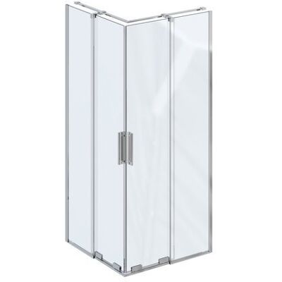 Narożna Kabina Prysznicowa Ravak Roll Rorv2 90x90 Szkło Transparent Chrom 1 Szt Narożna Kabina Prysznicowa Ravak Roll Rorv2 90x90 Szkło Transparent Chrom 1 Szt