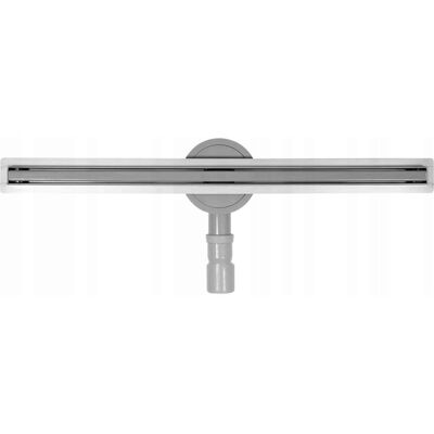 Odpływ Liniowy 70cm Slim Stal Niski Syfon Fala Odpływ Liniowy 70cm Slim Stal Niski Syfon Fala