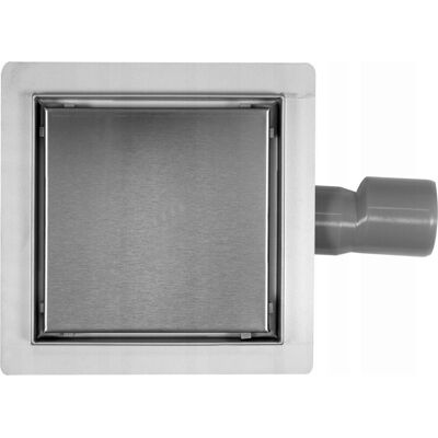 ODPŁYW LINIOWY KWADRAT SERIA QUAD 15X15 CM FALA ODPŁYW LINIOWY KWADRAT SERIA QUAD 15X15 CM FALA