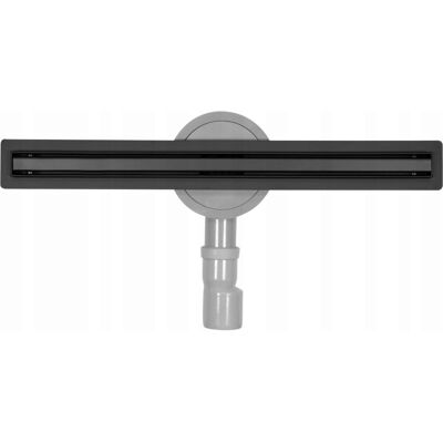 FALA Odpływ Liniowy Prysznicowy Slim Black 90cm Niski FALA Odpływ Liniowy Prysznicowy Slim Black 90cm Niski