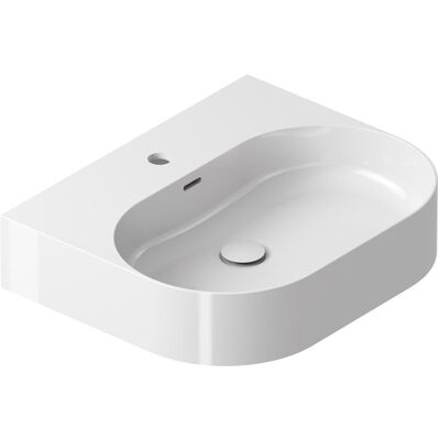 Owalna umywalka ceramiczna nablatowa Ravak Ceramic O Slim 550 Wall N biała 1szt Owalna umywalka ceramiczna nablatowa Ravak Ceramic O Slim 550 Wall N biała 1szt