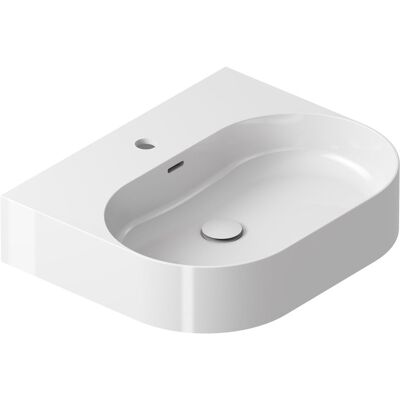 Owalna umywalka ceramiczna nablatowa Ravak Delizia 55 O Slim przyścienna biała 1szt Owalna umywalka ceramiczna nablatowa Ravak Delizia 55 O Slim przyścienna biała 1szt