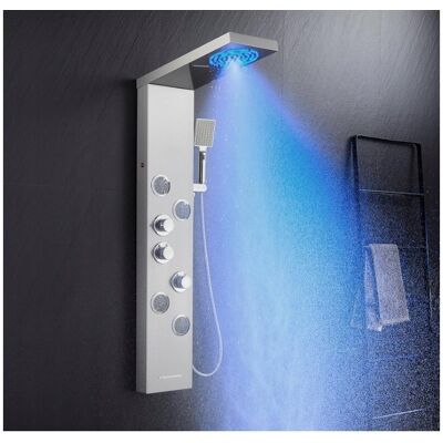 Inny producent Panel Prysznicowy LED z Termostatycznym Mieszaczem Prysznicowym Inny producent Panel Prysznicowy LED z Termostatycznym Mieszaczem Prysznicowym