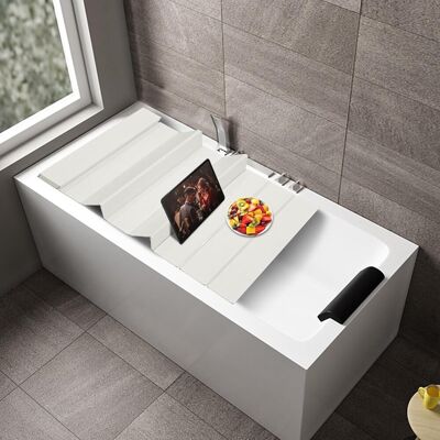 Inny producent Parawan nawannowy osłona utrzymanie ciepła wody stolik na wannę 172 x 75 cm Inny producent Parawan nawannowy osłona utrzymanie ciepła wody stolik na wannę 172 x 75 cm