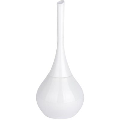Pojemnik Na Szczotkę Wenko Flakon White + Szczotka Wc, Biały, 40x17 Cm Pojemnik Na Szczotkę Wenko Flakon White + Szczotka Wc, Biały, 40x17 Cm