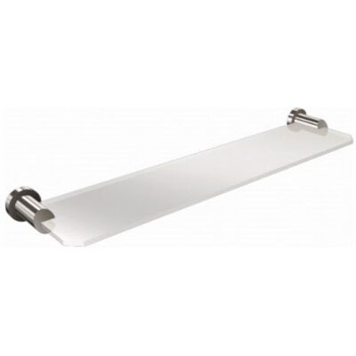 Półka łazienkowa szklana długość 50 cm ANDEX Novel 900SG stal nierdzewna polerowana Półka łazienkowa szklana długość 50 cm ANDEX Novel 900SG stal nierdzewna polerowana