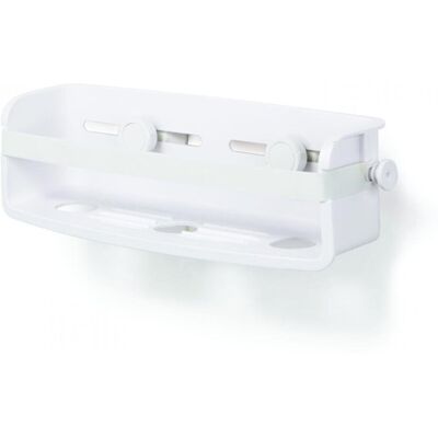 Półka pod prysznic UMBRA Flex GEL-LOCK, biała, 8,9x33x11,4 cm Półka pod prysznic UMBRA Flex GEL-LOCK, biała, 8,9x33x11,4 cm