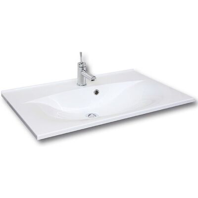 FACKELMANN Capri - Prostokątna umywalka - 80cm FACKELMANN Capri - Prostokątna umywalka - 80cm