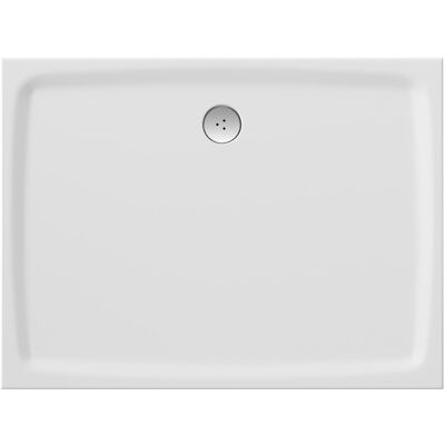 Prostokątny brodzik prysznicowy konglomeratowy Ravak Gigant Pro Flat 100x90 biały 1szt Prostokątny brodzik prysznicowy konglomeratowy Ravak Gigant Pro Flat 100x90 biały 1szt