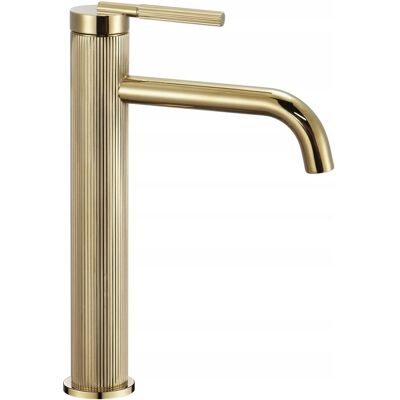 REA BATERIA UMYWALKOWA ARGON ZŁOTA WYSOKA 3/8 cala elegancka glamour REA BATERIA UMYWALKOWA ARGON ZŁOTA WYSOKA 3/8 cala elegancka glamour