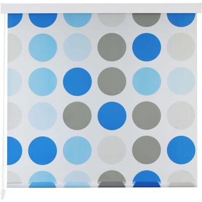 VMP Roleta prysznicowa 100 x 240 cm, wzór w koła VMP Roleta prysznicowa 100 x 240 cm, wzór w koła