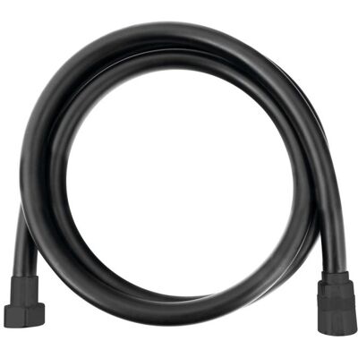 Sapho SOFTLEX wąż prysznicowy gładki 150cm czarny mat 1208-17 Sapho SOFTLEX wąż prysznicowy gładki 150cm czarny mat 1208-17