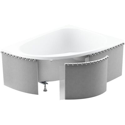 Inny producent Schedpol Standard obudowa do wanny 240x58 cm półokrągła 1.040 Inny producent Schedpol Standard obudowa do wanny 240x58 cm półokrągła 1.040