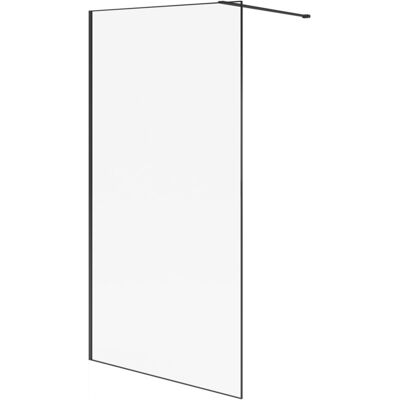Durasan Ścianka kabina prysznicowa WALK-IN ULTRA SLIM 100x200 czarny 8mm nano-glass Durasan Ścianka kabina prysznicowa WALK-IN ULTRA SLIM 100x200 czarny 8mm nano-glass