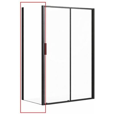 Ścianka Prysznicowa Stała Ravak Blix Slim Blsps 90 Czarna Szkło Transparent 1szt Ścianka Prysznicowa Stała Ravak Blix Slim Blsps 90 Czarna Szkło Transparent 1szt