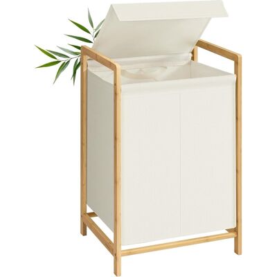 SONGMICS Kosz na pranie 100l 45 x 40 x 78 cm bambus SONGMICS Kosz na pranie 100l 45 x 40 x 78 cm bambus