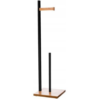 Stojak na papier toaletowy bambusowy BRUNBESTE BB-1124 Stojak na papier toaletowy bambusowy BRUNBESTE BB-1124