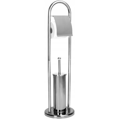 Sepio STOJAK NA PAPIER TOALETOWY + SZCZOTKA DO WC ZESTAW STABILNY STYLOWY SOLIDNY Sepio STOJAK NA PAPIER TOALETOWY + SZCZOTKA DO WC ZESTAW STABILNY STYLOWY SOLIDNY