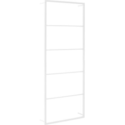 VMP Stojak na ręcznik, biały, 45x10x115 cm, stalowy VMP Stojak na ręcznik, biały, 45x10x115 cm, stalowy