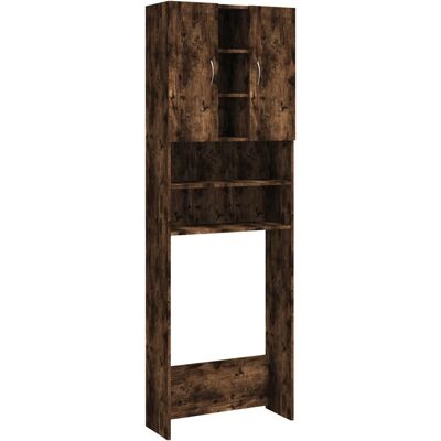 VMP Szafka na pralkę, przydymiony dąb, 64 x 25,5 x 190 cm VMP Szafka na pralkę, przydymiony dąb, 64 x 25,5 x 190 cm