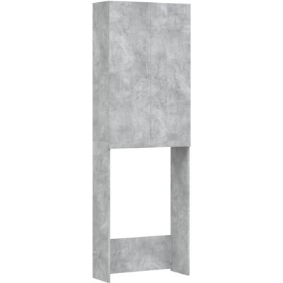 VMP Szafka na pralkę, szarość betonu, 64 x 25,5 x 190 cm VMP Szafka na pralkę, szarość betonu, 64 x 25,5 x 190 cm