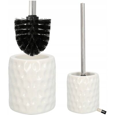 Cadro Szczotka do wc ceramiczna kremowa toaletowa sedesowa zestaw do toalety Cadro Szczotka do wc ceramiczna kremowa toaletowa sedesowa zestaw do toalety