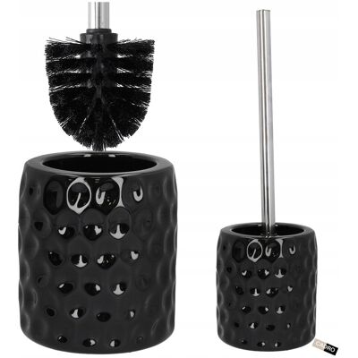 Cadro Szczotka do wc czarna ceramiczna toaletowa sedesowa zestaw do toalety Cadro Szczotka do wc czarna ceramiczna toaletowa sedesowa zestaw do toalety