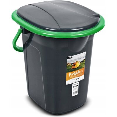 Inny producent TOALETA PRZENOŚNA TURYSTYCZNA WIADRO WC 19L MOCNA do 120kg GreenBlue GB320 / 63951 Inny producent TOALETA PRZENOŚNA TURYSTYCZNA WIADRO WC 19L MOCNA do 120kg GreenBlue GB320 / 63951