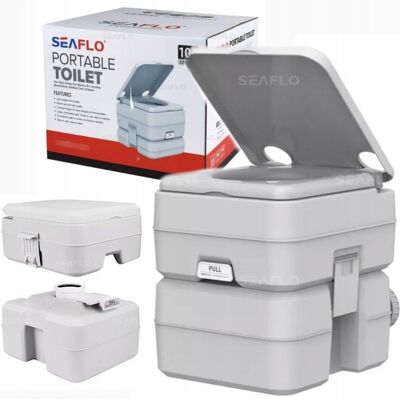 SEAFLO TOALETA TURYSTYCZNA PRZENOŚNA MOBILNE WC POD NAMIOT DZIAŁKĘ KEMPING PREMIUM SEAFLO TOALETA TURYSTYCZNA PRZENOŚNA MOBILNE WC POD NAMIOT DZIAŁKĘ KEMPING PREMIUM