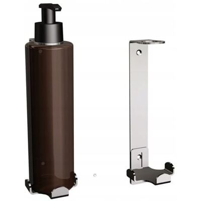 Uchwyt-dozownik mydła w płynie 300ml ANDEX Technic 348SG stal nierdzewna polerowana Uchwyt-dozownik mydła w płynie 300ml ANDEX Technic 348SG stal nierdzewna polerowana