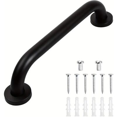 Inny producent UCHWYT ŁAZIENKOWY 50 cm PRYSZNICOWY PORĘCZ DLA NIEPEŁNOSPRAWNYCH SENIORA czarny Inny producent UCHWYT ŁAZIENKOWY 50 cm PRYSZNICOWY PORĘCZ DLA NIEPEŁNOSPRAWNYCH SENIORA czarny